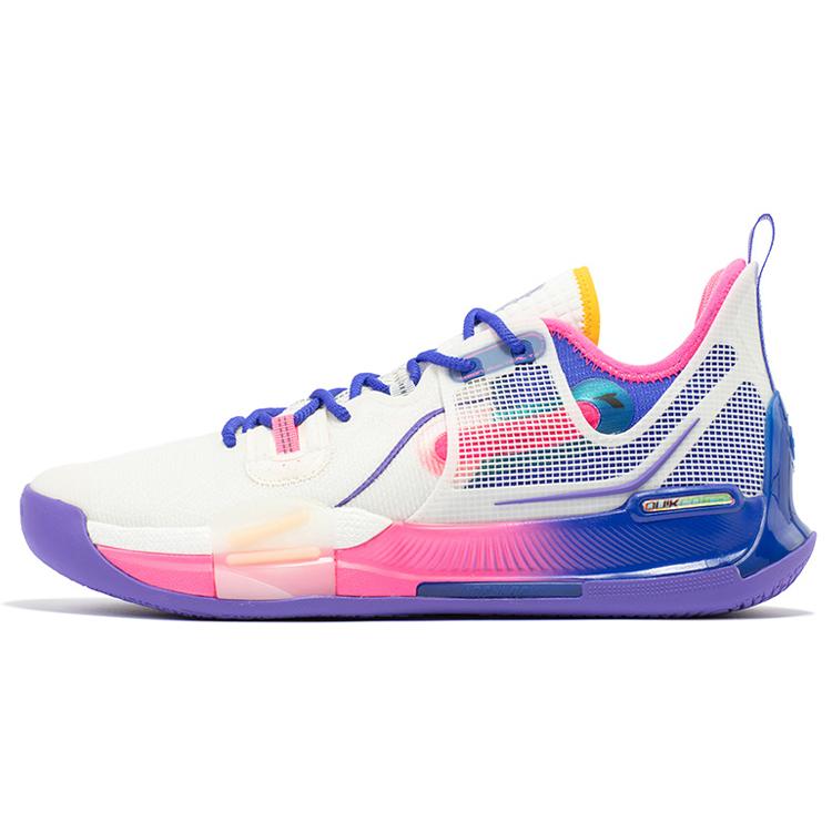 

новые 361° Burning War ISO Нескользящие и износостойкие дышащие низкие баскетбольные кроссовки мужские игровые синие 45