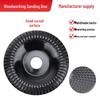 High Carbon Steel Spike Disc for Woodworking: Sanding, Carving, and Polishing Tool