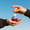 Cute Fruit Plush Doll Pendant