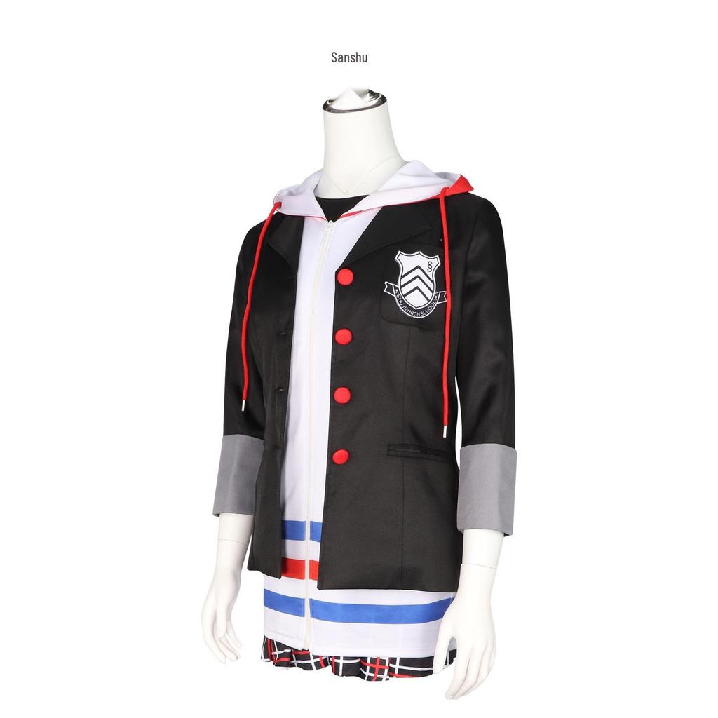 Persona 5 Ann Takamaki Cosplay-Outfit für Damen – Anime-Convention & Halloween-Set