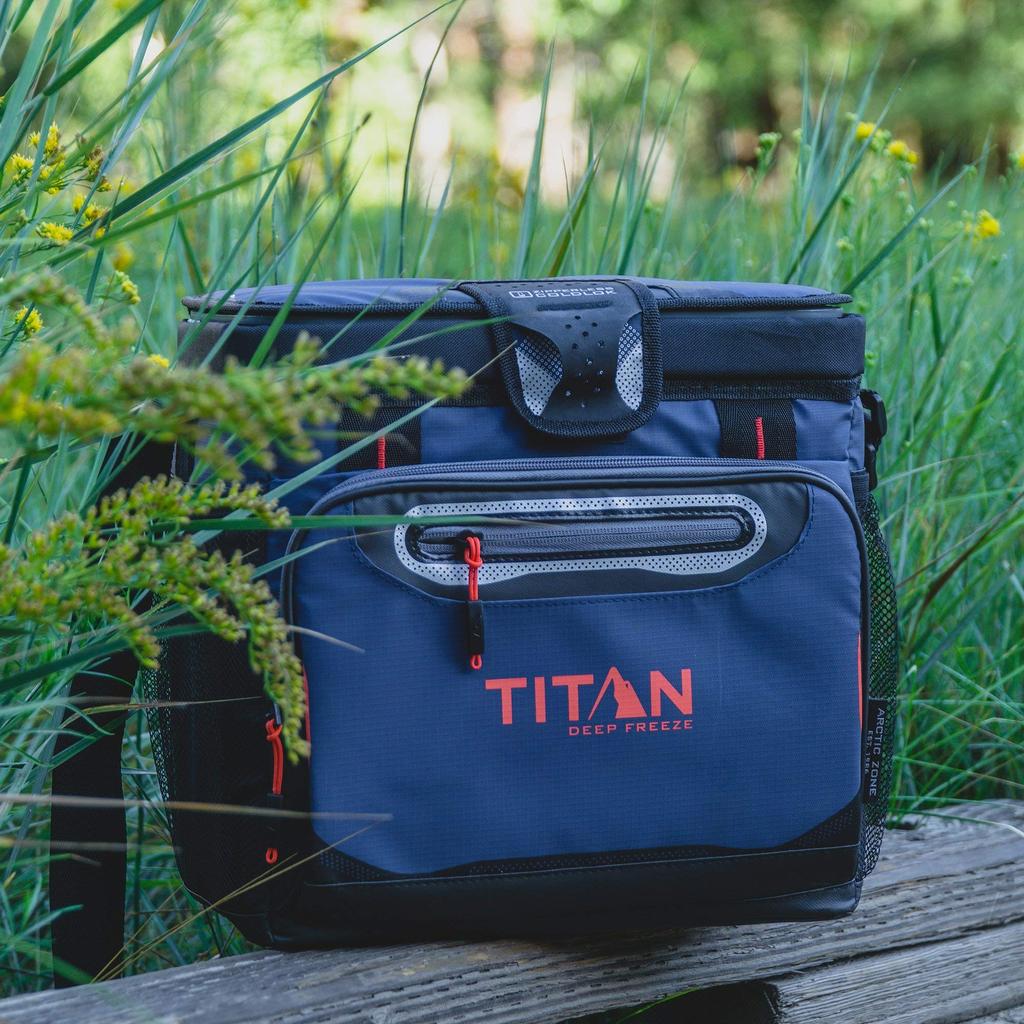 Titan Deep Freeze Cooler Box 8L 16-Can (Navy)