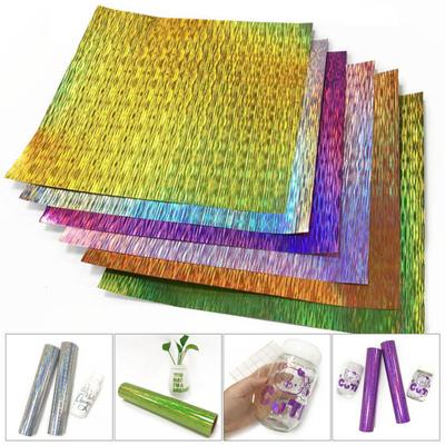 Vinyl Transfer Paper Tape Engraving Film Roll 0.08mm Thin Vinyl Self-Adhesive Coloring Transfer Tape for DIY Home Car Wraps