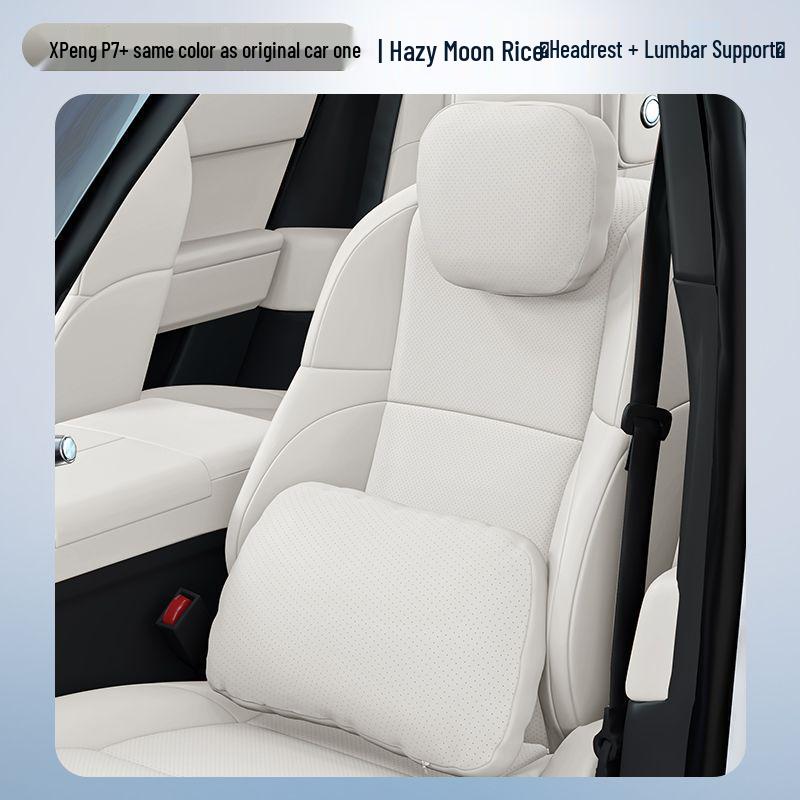 Xpeng P7+ Kopfstützen- & Lendenwirbel-Nackenkissen - Wesentliches Autoinnenzubehör