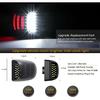 D-Lumina LED License Plate Lights Tag Lamp Assembly w/Red OLED Neon Tube Compatible with Chevy Silverado GMC Sierra 1500 2500 3500 Suburban Tahoe