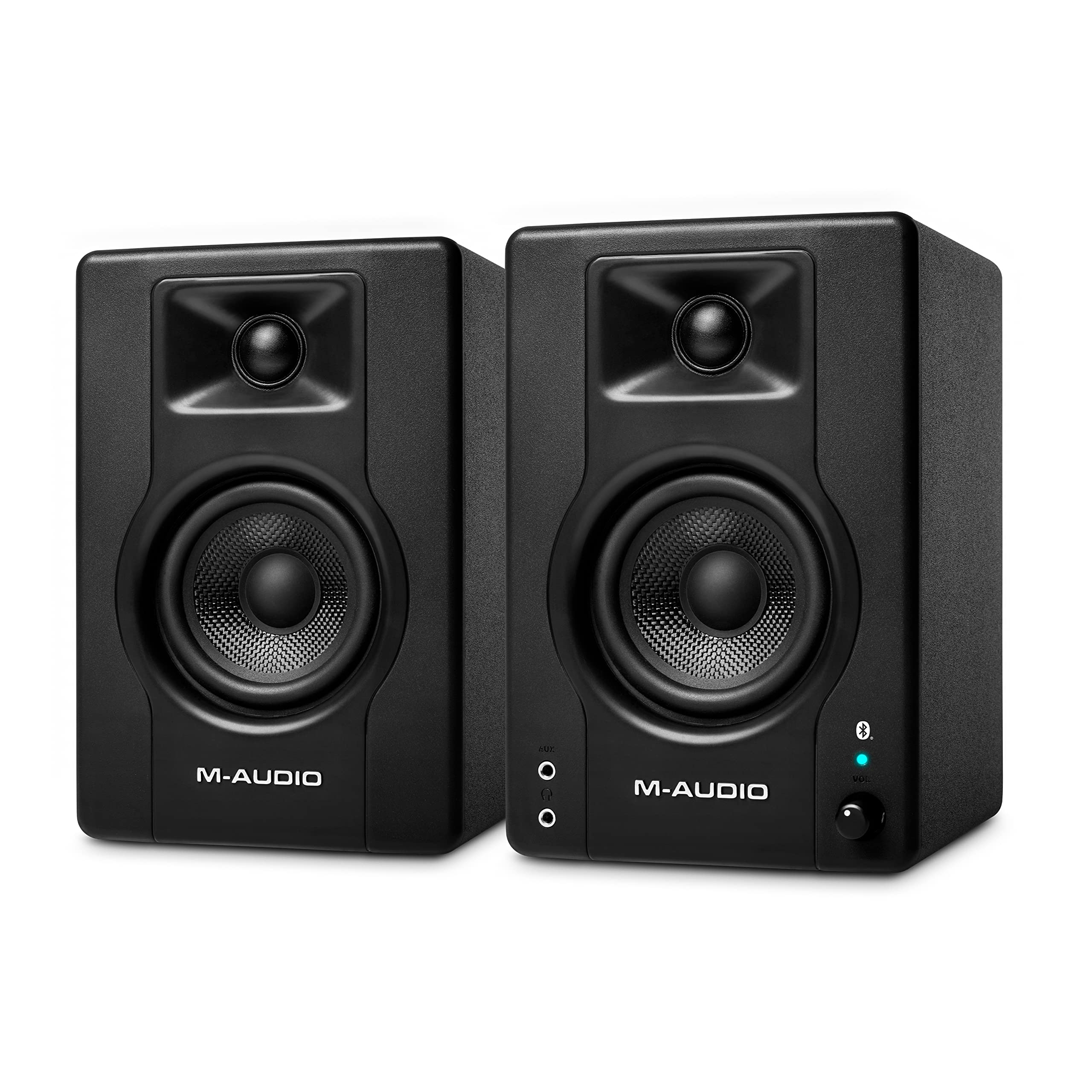 

Активные мониторные колонки M-Audio BX4 BT 4,5 дюйма, пара, компактные, с Bluetooth, для игр, создания музыки, прямых трансляций и подкастинга, черные