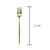 1Pcs Regenbogen Abendessen Gabel Edelstahl Geschirr Kuchen Gabel Obst Salat Gabel Schwarz Dessert Gabel Set Besteck Drop Verschiffen