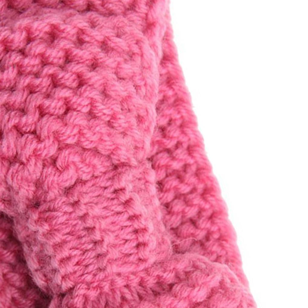 Sweet Children Bowknot Hair Band Knitted Headband Kids Toddler Infant Headdress Accessories