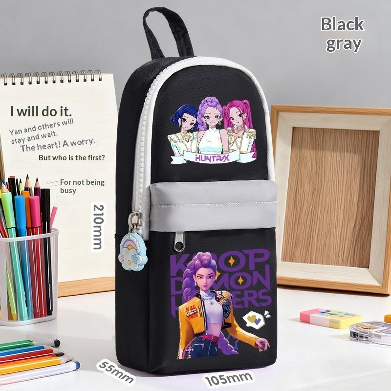 Тот же пенал, Многослойный пенал, Большая вместимость, Милый пенал для учеников начальной школы, Мультяшный пенал.