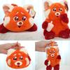 Disney Red Panda Plush Toy With Transforming Feature