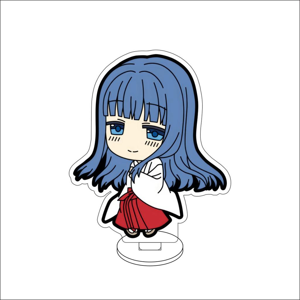 10CM Anime Puella Magi Madoka Magica Figure Stand Model Kaname Madoka/Akemi Homura  Cute Desk Decor Standing Sign Gifts