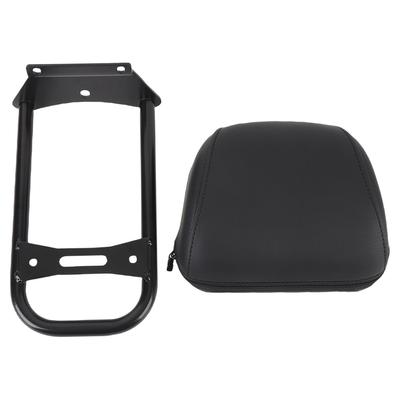 Motorcycle Rear Passenger Backrest Enhanced Comfort Stylish Look High Stability Rear Backrest Pad