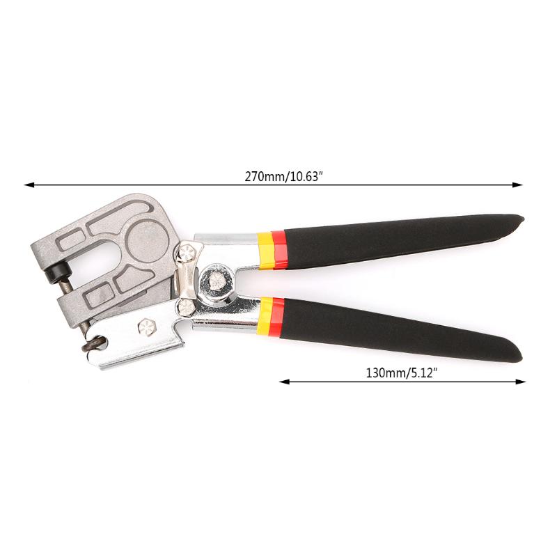 270mm Stud Crimper Pliers – Metal Stud Crimper For Drywall Framing, Punch Lock Fastening Hand Tool, Steel Alloy, Portable, For Partition Installation