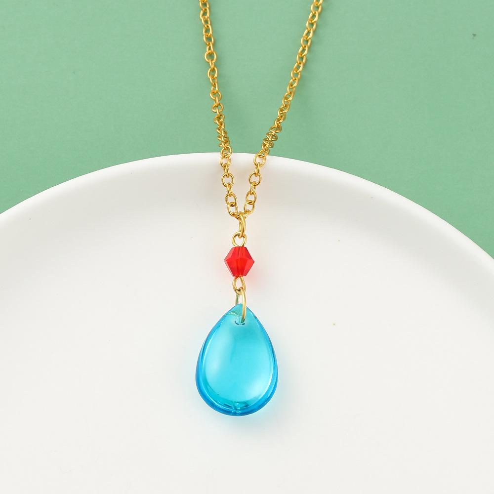 Howl's Moving Castle Anime Earrings & Necklace Cosplay Set