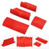 Rubber Graining Tool for Wall Wood Pattern Roller Wood Graining Tool Set Painting Tool with Handle