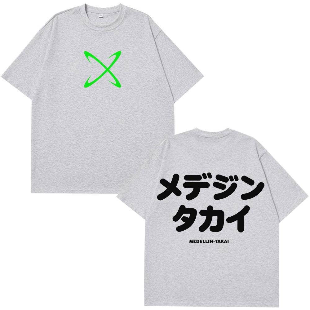 Rapper Feid Ferxxo Tour 2026 Print Tshirt Men Women Fashion Gothic Punk Tshirts Summer Casual Cotton Hiphop Loose Tshirts