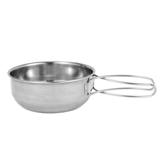 

500/700 мл Складная миска из нержавеющей стали Портативная для кемпинга на открытом воздухе Пешего туризма Туризма Барбекю Пикника Путешествий Пищевая Складная для приготовления и сервировки 500ML