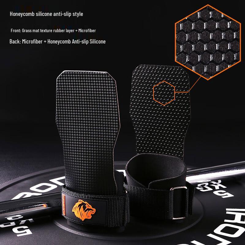 Fitness Anti-Slip Silicone Palm & Wrist Support Straps