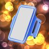 Mobile Phone Arm Band Blue Neoprene Adjustable Strap Outdoor Sports Running Storage Bag Cell Phone Armband 6