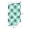 Checkerboard Wallpaper in Navy, Mint and White for Living Room and Bedroom 50x1000