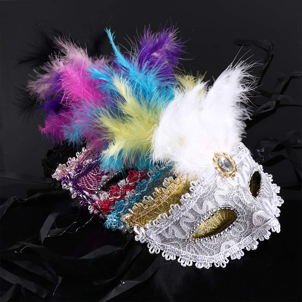 Costume Props Photo Prop Prom Party Supplies Half Face Mask Party Cosplay Props Halloween  Masks