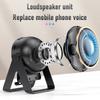 New Cell Phone Holder Stand With Bluetooth 4 IN 1 Wireless Induction Audio Speaker 360° Rotation Stand with LED