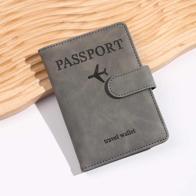 RFID პასპორტის ყდა პასპორტის დამჭერი მრავალფუნქციური პასპორტის საფულის ID საკრედიტო ბარათის დამჭერი სამოგზაურო საფულე სამოგზაურო აქსესუარები
