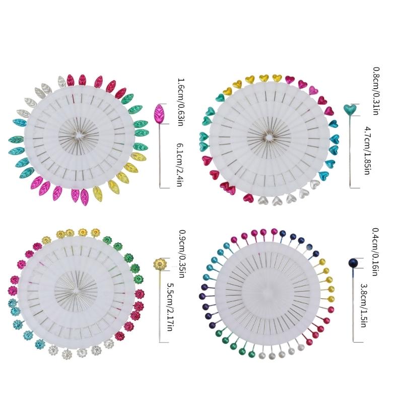 Sewing Pin Straight Pin for Dressmaker Dressmaking Pins Quilting Pin Colorful Positioning Pins for Sewing Dropshipping