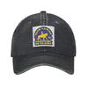 Cappellino in Tessuto Denim a Forma di Conchiglia Gialla del Cammino di Santiago Cappellini da Baseball Casual Cappello Regolabile Cappellini da Baseball Estivi Unisex