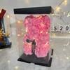Eternal Rose Bear - Creative Foam Flower Gift for Valentine's, Mother's Day, or Birthday