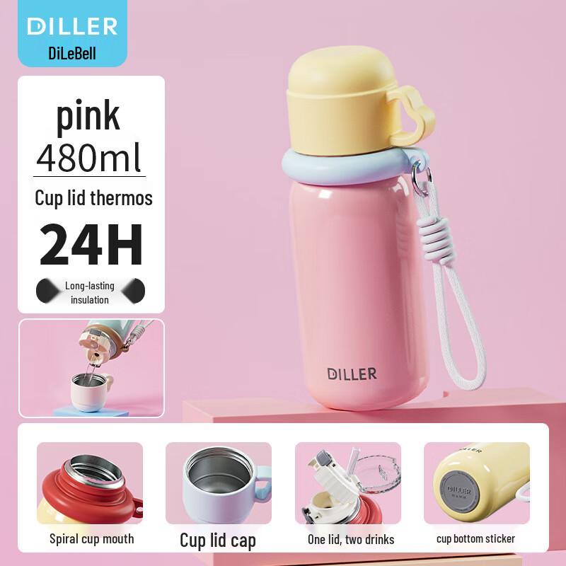 Dileber Stainless Steel Insulated Water Bottle