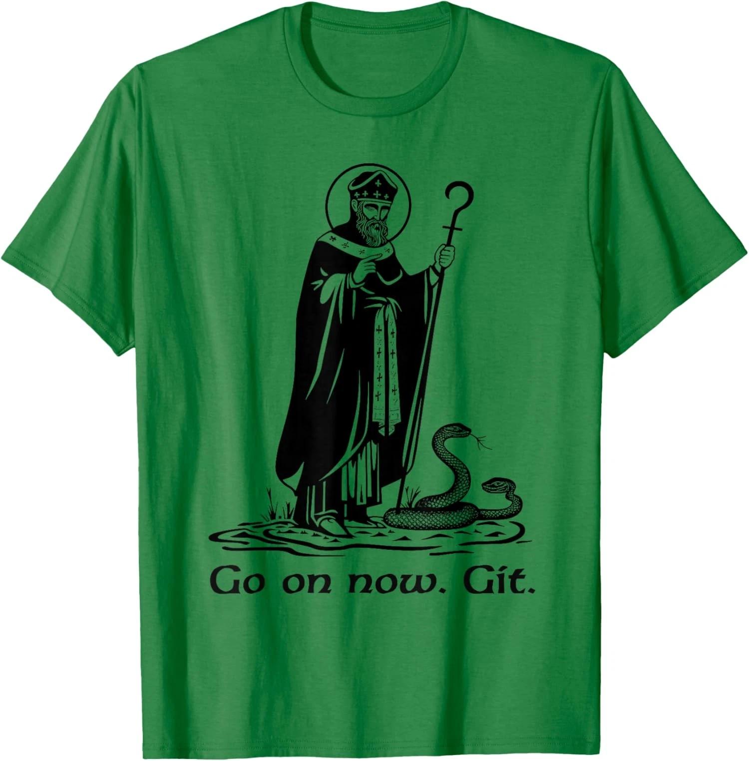 Saint Patrick Irish Catholic St Patrick s Day Go On Unisex T-Shirt M