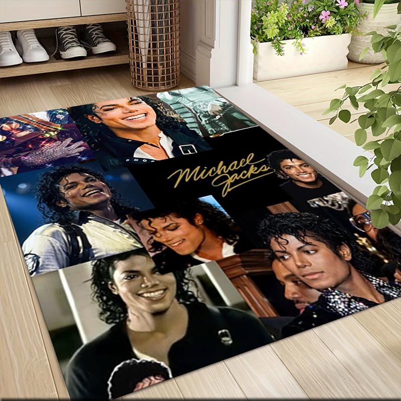Michael Jackson'S Legacy Carpet Rug Soft Washable Antislip Home Living Room Sofa Mats Personalized Christmas Rug