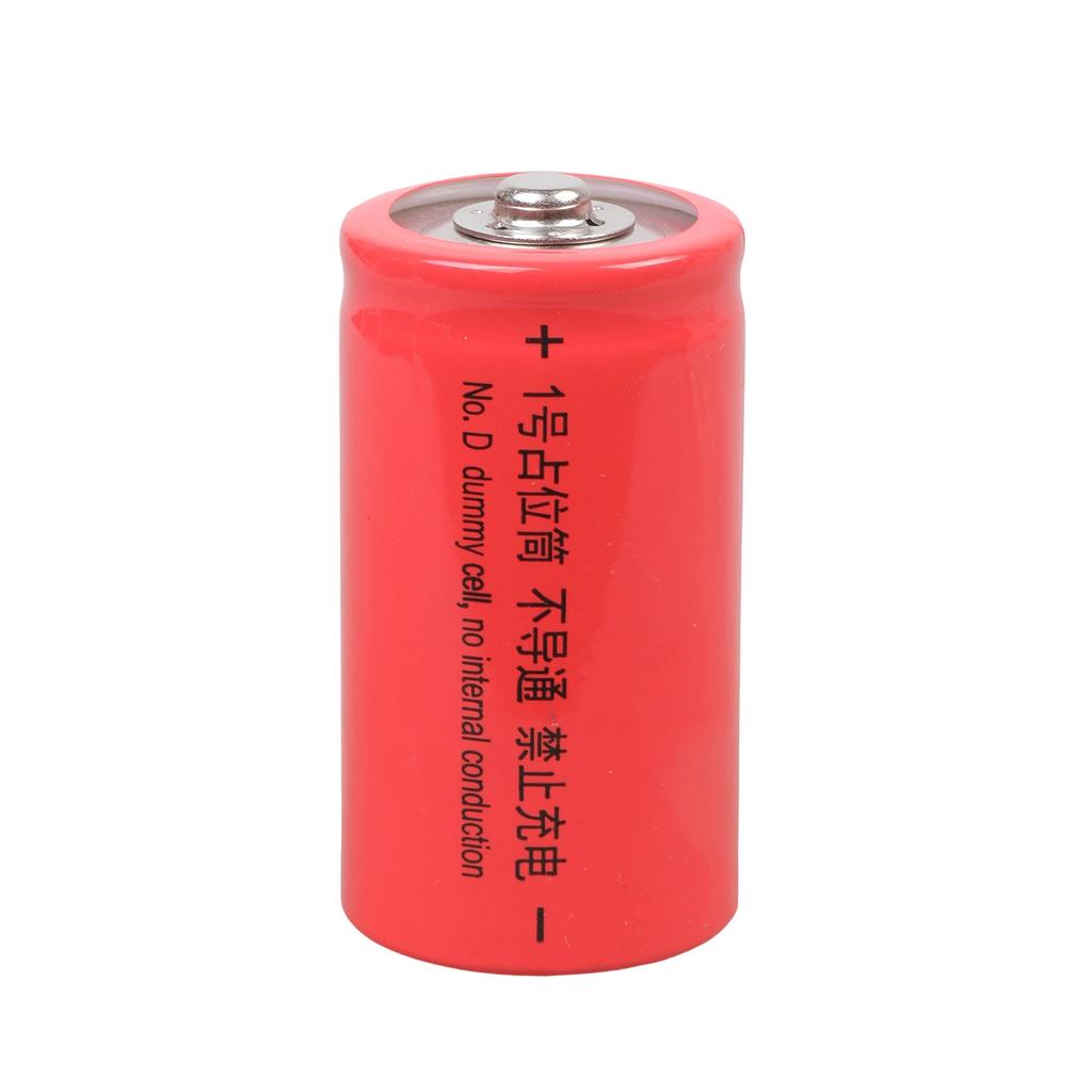LR20 D Size Battery Placeholder Conductor Fake Dummy Battery Conductor Shell Case for External Power Adapter