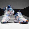 Men's Basketball Shoes Mid Basketball Sneakers Non-Slip Outdoor Cushioning Workout Shoes