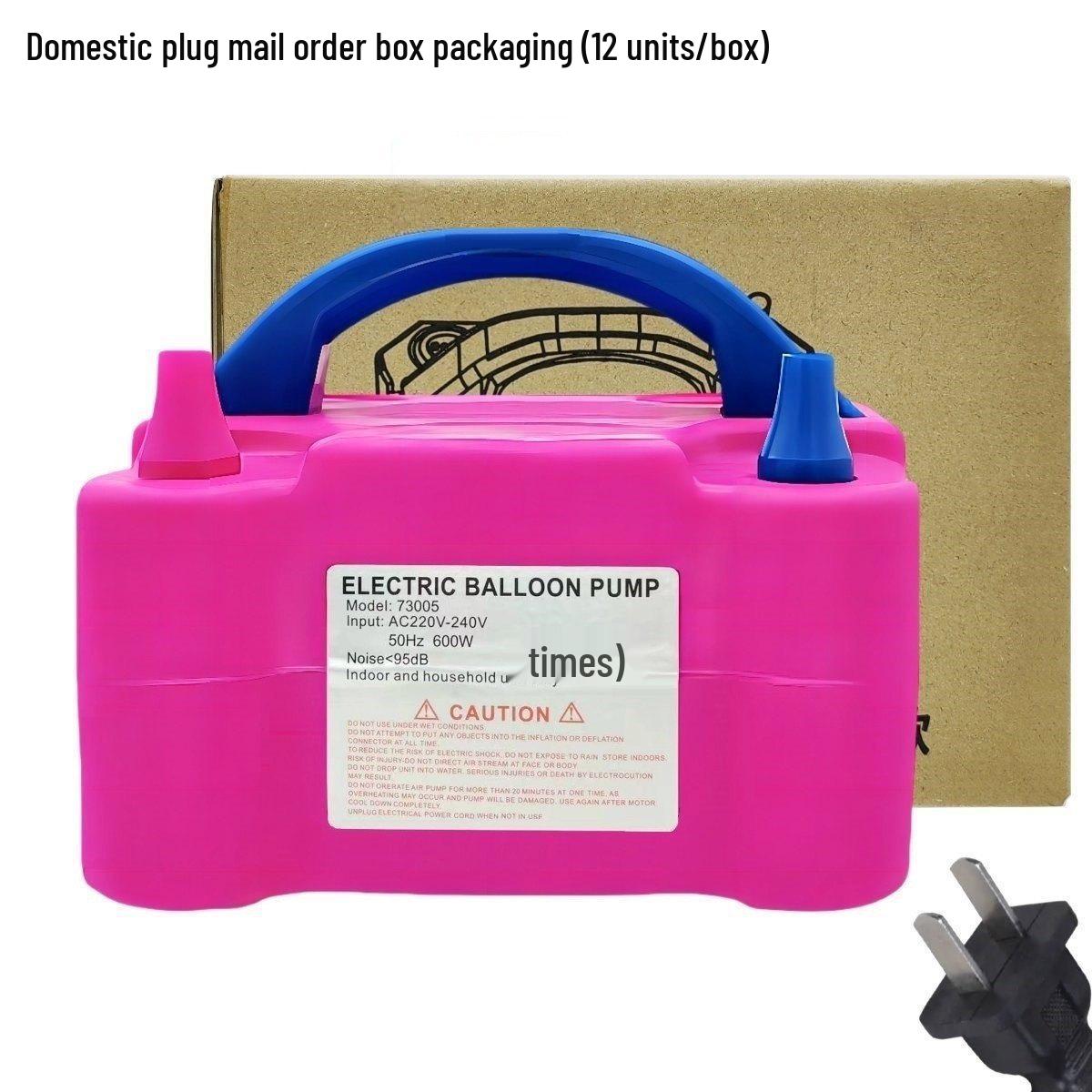 

Classic 73005 Electric Dual-Hole Balloon Inflator Pump