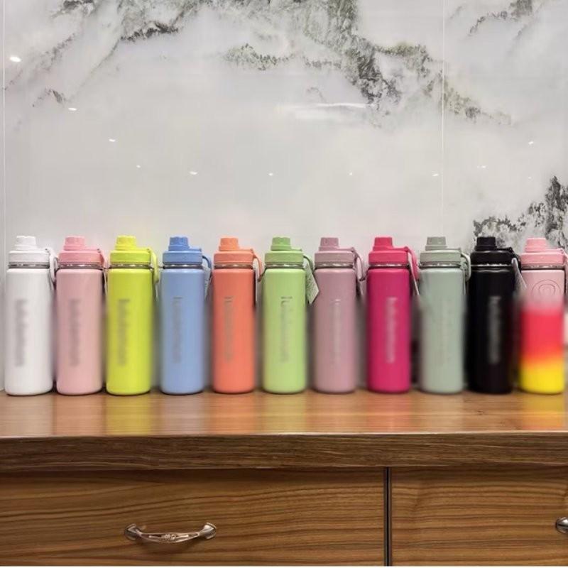 Back To Life Sport Insulated Water Bottle For Yoga And Outdoor Activities