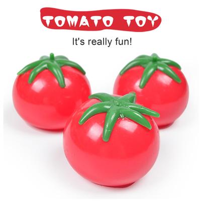Tomato Balls Anti-Anxiety Pressure Ball Stress Relief Fidget Props Autism Ball Water Toy For Ki C8D2
