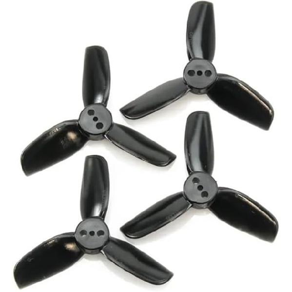 12 Pairs 24 Pieces For HQ 2525 T2.5X2.5X3 2 Inch 3 Impeller Propellers For Brushless FPV Rc Racing(Blue)