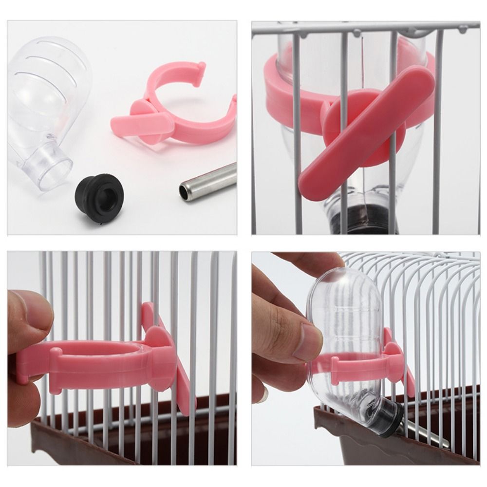 60ML Hamsters Water Bottle Automatic Hamster Drinker Hamster Rolling Ball Kettle for Pet Cage