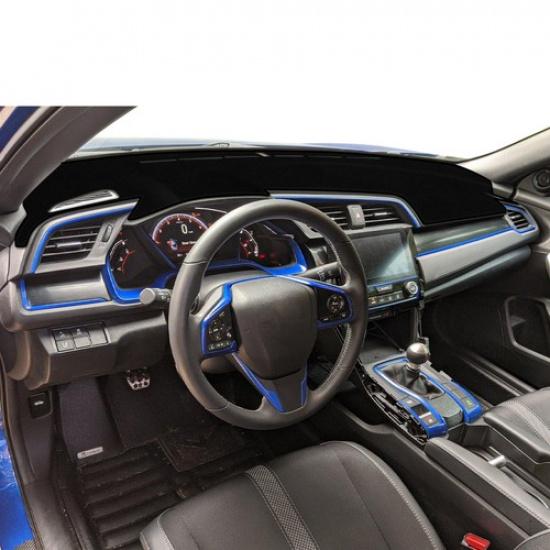 1Pcs Car Dashmat Dash Mat For Honda Civic 2016- Dashboard Cover Pad