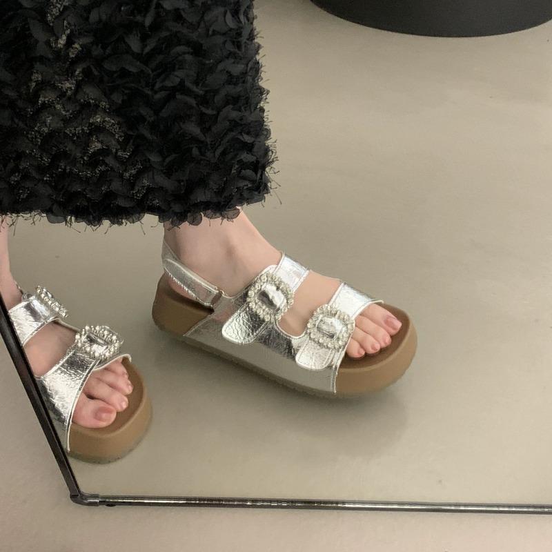 New Casual Beach Shoes for Women with Thick-soled Sandals