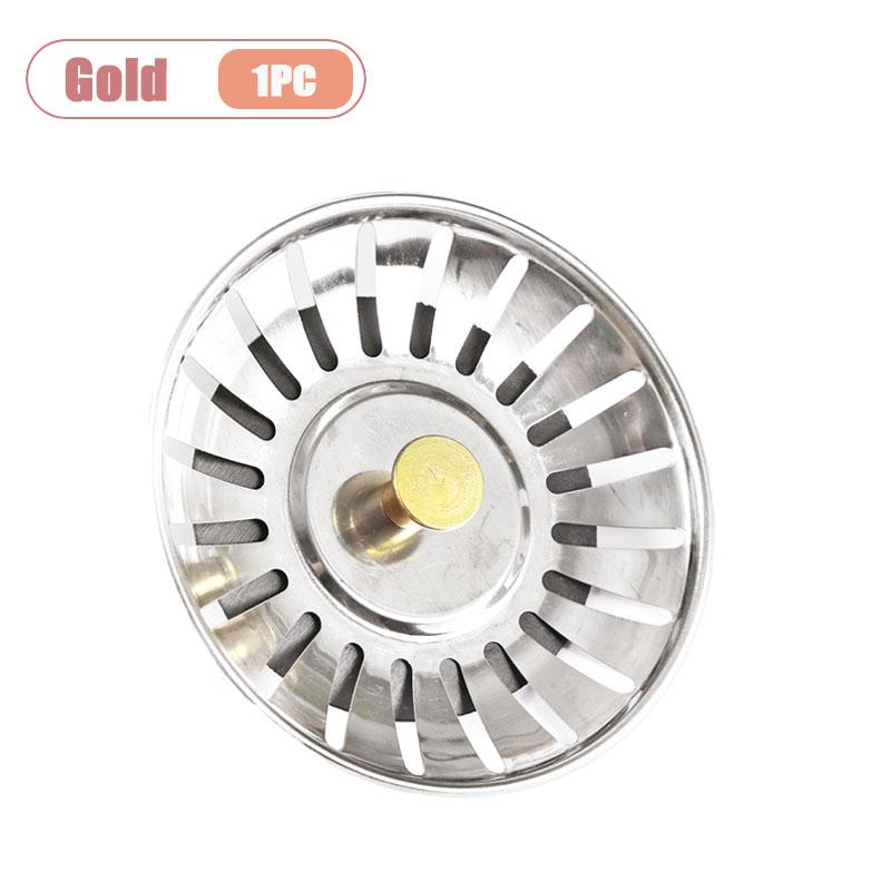 80MM Kitchen Sink Strainer Basket Old Style Drain Cover Replacement Filter Mesh Stopper for Food Waste Sink Accessories