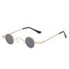 Ins Fashion Metal Frame Small Round Sunglasses Candy Color UV400 Punk Sun Glasses Hip Hop Shades for Women & Men