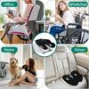 Ergonomic Memory Foam Coccyx Cushion, Orthopedic Seat Pad with Adjustable Width for Office Chair, Vehicle, Back Pain Relief