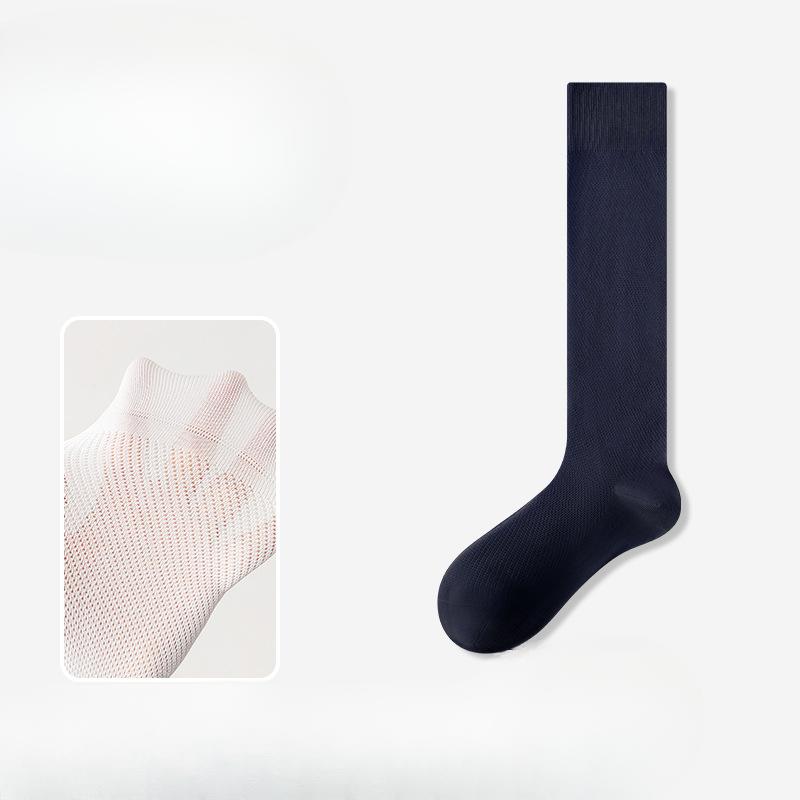 Female Summer Thin Style All Kinds of Mesh Breathable One Boneless Long Leg Socks