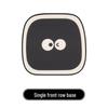 Cute Eyes & Feet Universal Car Seat Cushion for VW Golf, Sagitar, Tayron, T-Roc - All-Season Use.