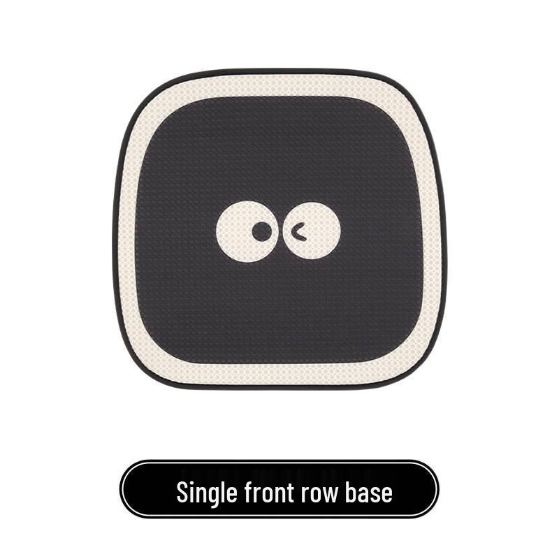Cute Eyes & Feet Universal Car Seat Cushion for VW Golf, Sagitar, Tayron, T-Roc - All-Season Use.