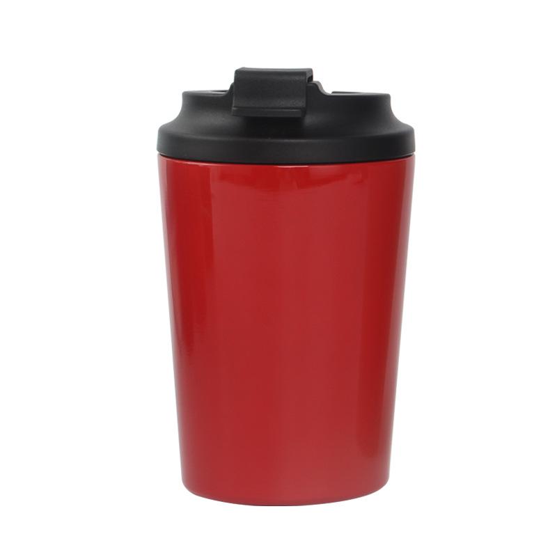 Stainless Steel 304 Custom Printed Tumbler Thermal Modern Coffee Mug 350ml 12oz(340.19g) красный