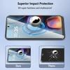 3 Stück Displayschutzfolien aus gehärtetem Glas für Motorola Moto Edge 30 50 Neo G G86 G84 G56 G55 G54 G75 G35 G15 G24 G04 G14 E15