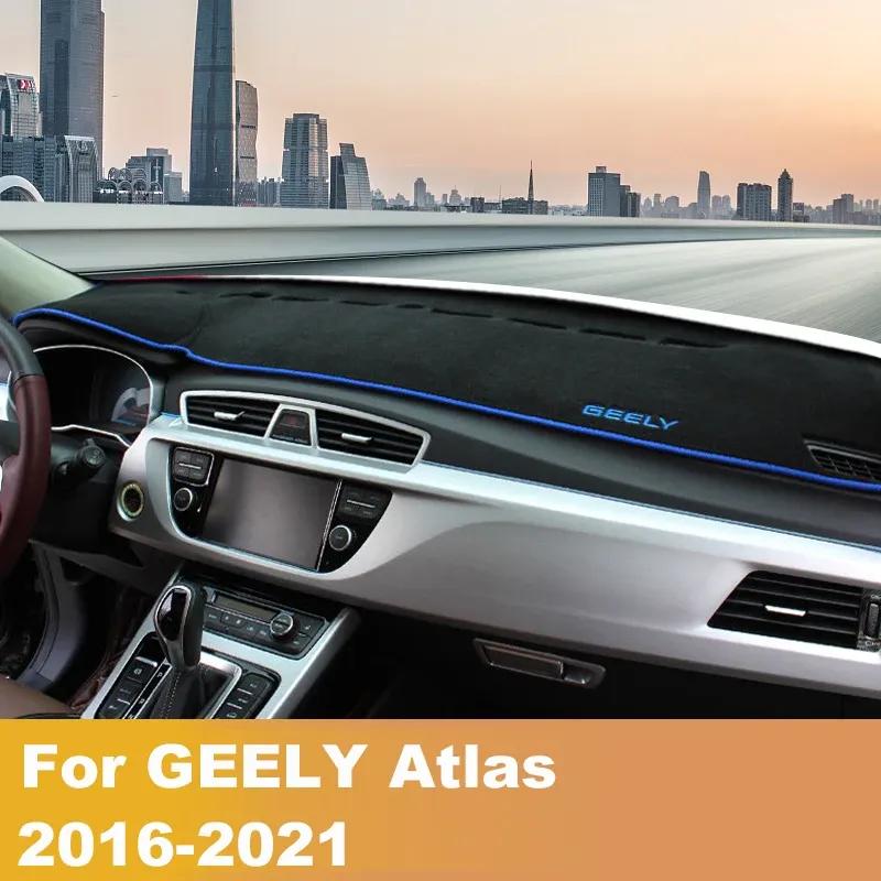 For GEELY Atlas Boyue Emgrand NL-3 Proton X70 2016-2018 Car Dashboard Cover Dash Mat Sun Shade Dash Board Pad Carpet